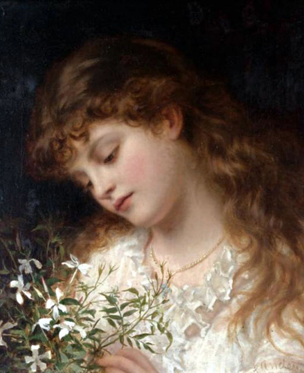 Jasmine by Sophie Gengembre Anderson | Oil Painting Reproduction