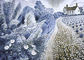 Farm House Field By Eric Ravilious
