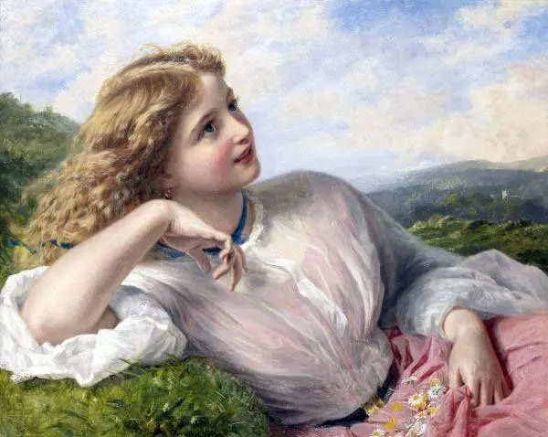 The Song of The Lark 1903 By Sophie Gengembre Anderson