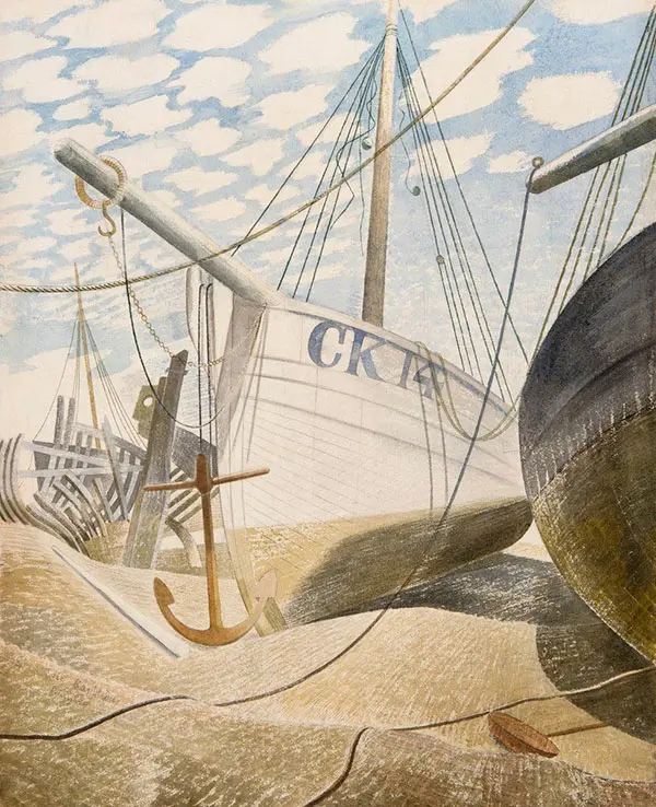 Mackerel Sky By Eric Ravilious