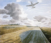 Runway Perspective By Eric Ravilious