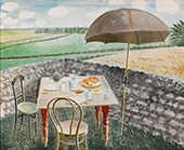 Tea at Furlongs 1939 By Eric Ravilious