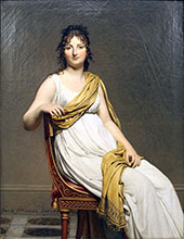 Jacques Louis David Madame Raymond de Verninac 1799 By Marie Guillemine Benoist
