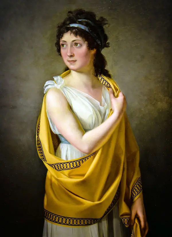 Portrait of a Lady By Marie Guillemine Benoist