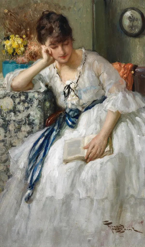 A Quiet Moment By Fernand Toussaint
