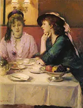 Confidences Au Dejeuner By Fernand Toussaint
