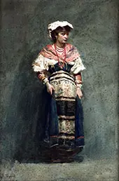 Italian Girl By Josep Tapiro Baro