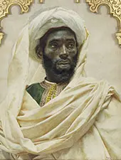 Portrait of a Moroccan Man By Josep Tapiro Baro