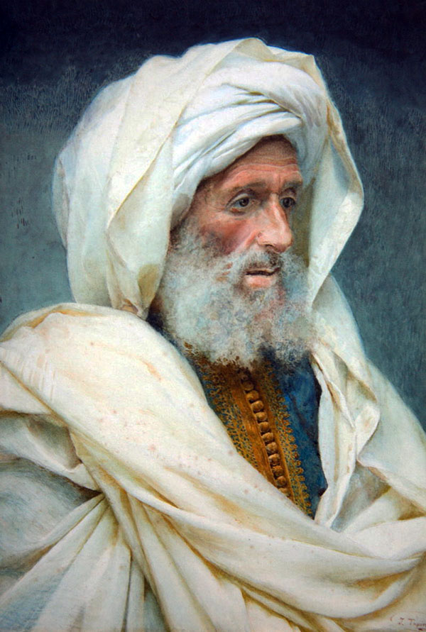 The Sharif of Ouazzane by Josep Tapiro Baro | Oil Painting Reproduction