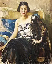 Portrait de Femme By Fernand Toussaint