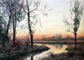 Evening Calm By Henry Farrer