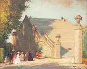 The Stairs By Fernand Toussaint