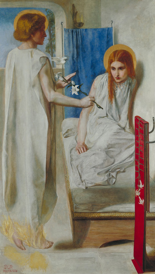 Ecce Ancilla Domini 1850, aka The Annunciation | Oil Painting Reproduction