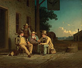 Canvassing for a Vote 1852 By George Caleb Bingham
