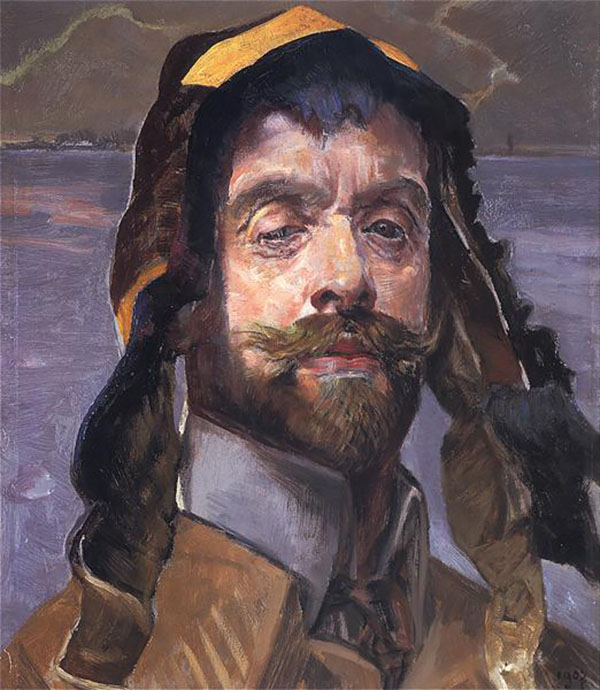 Autoportret 1907 by Jacek Malczewski | Oil Painting Reproduction