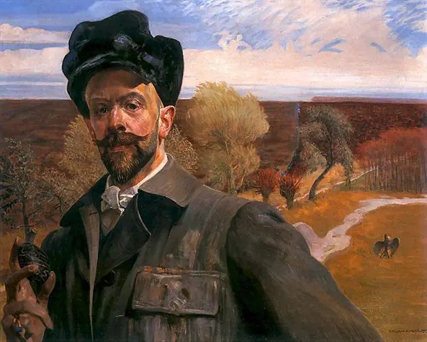 Autoportret z Pisanka By Jacek Malczewski