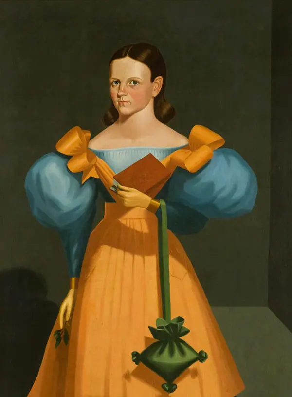 Portrait of Miss Sarah Helen Rollins By George Caleb Bingham