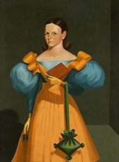 Portrait of Miss Sarah Helen Rollins By George Caleb Bingham