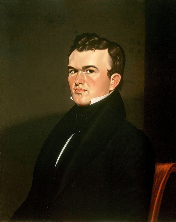 Self Portrait 1834 by George Caleb Bingham | Oil Painting Reproduction