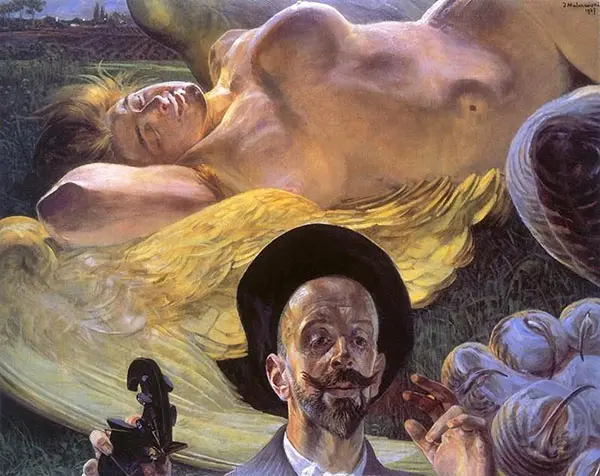 Harpy Sleeping By Jacek Malczewski