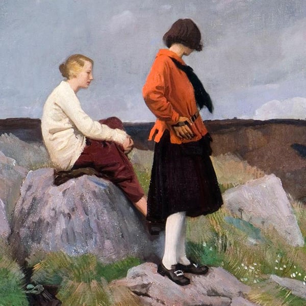 Oil Painting Reproductions of Harold Knight