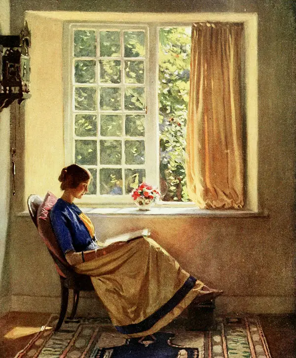 The Morning Sun By Harold Knight