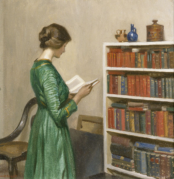The Reader by Harold Knight | Oil Painting Reproduction