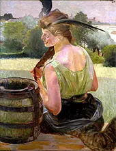Poisoned Well with a Chimera By Jacek Malczewski