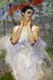 Portrait of a Woman By Jacek Malczewski
