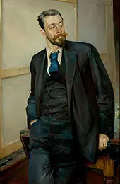 Portrait of Micha By Jacek Malczewski