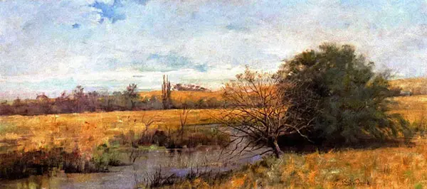 First Green After The Drought By Jane Sutherland