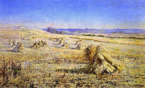 The Harvest Field by Jane Sutherland | Oil Painting Reproduction