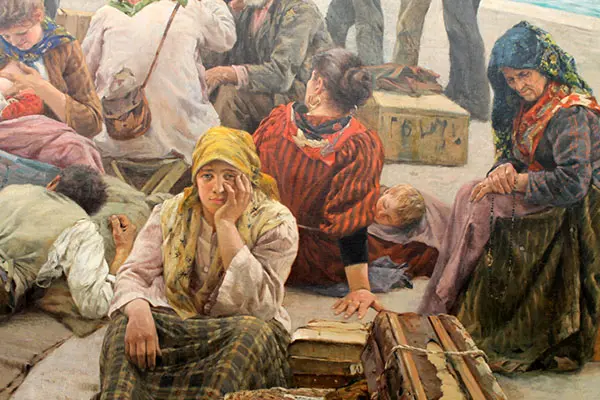 Gli Emigranti 1985 By Angiolo Tommasi