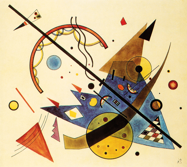 Arch and Point , 1923 by Wassily Kandinsky | Oil Painting Reproduction