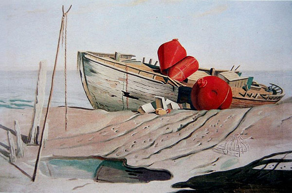 A Wreck on The Shore | Oil Painting Reproduction