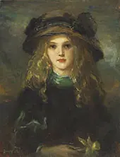 A Daffodil 1910 By Laura Muntz Lyall