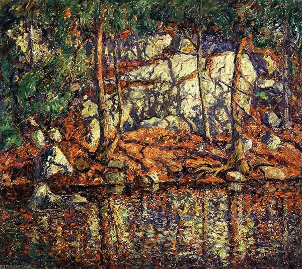 Indian Summer Days By Wilson H Irvine