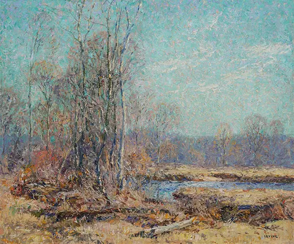 The Picnic Monhegan 1920 By Wilson H Irvine