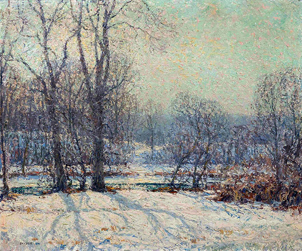 Winter Scene by Wilson H Irvine | Oil Painting Reproduction