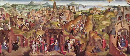 Advent and Triumph of Christ Seven Joys of Mary | Oil Painting Reproduction