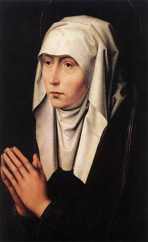 Mater Dolorosa 1480 By Hans Memling