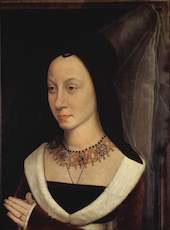 Portrait of Maria Portinari 1475 By Hans Memling