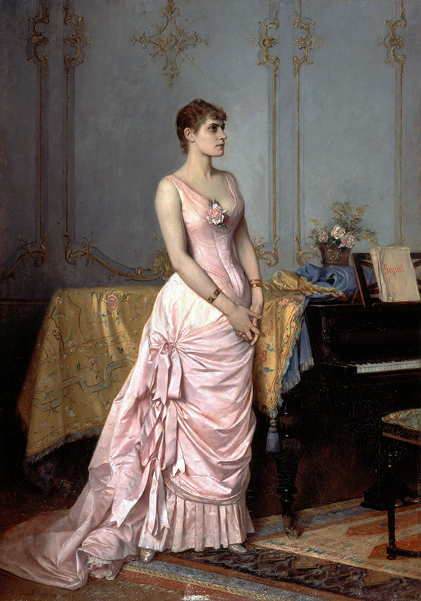 Portrait de Rose Caron 1880 | Oil Painting Reproduction