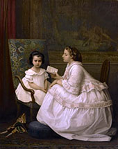 The Lesson By Auguste Toulemouche