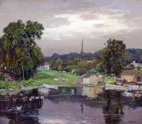 Harbor View By Wilson H Irvine