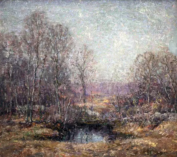 Misty Morning By Wilson H Irvine