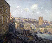 Old St Ives By Wilson H Irvine