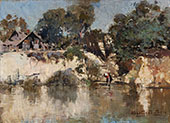 Yarra River Cottage 1898 By Walter Withers