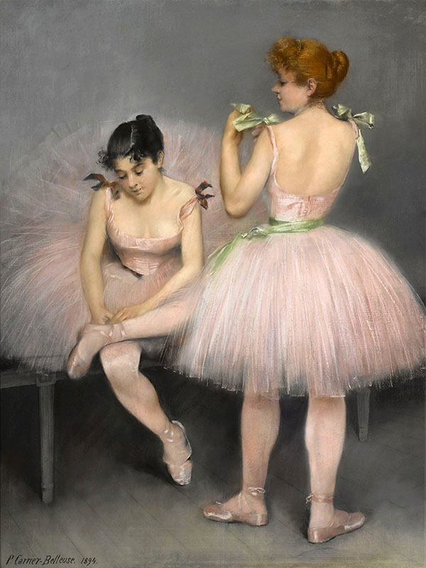 Les Danseuses by Pierre Carrier Belleuse | Oil Painting Reproduction