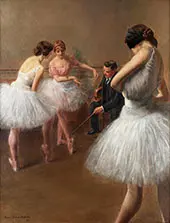 The Ballet Lesson 1914 By Pierre Carrier Belleuse